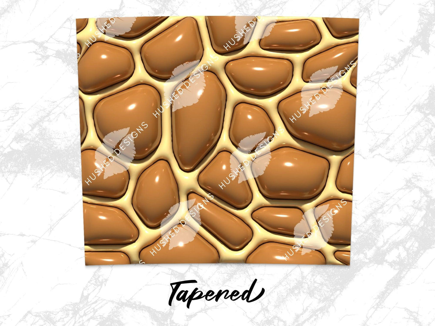 Giraffe Skin 3D Puff - Hushed Designs