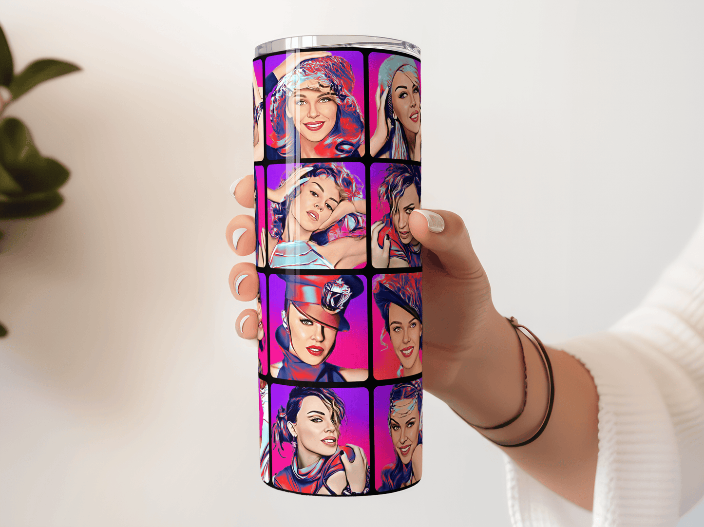 Kylie Minogue Pop Art Collage - Hushed Designs