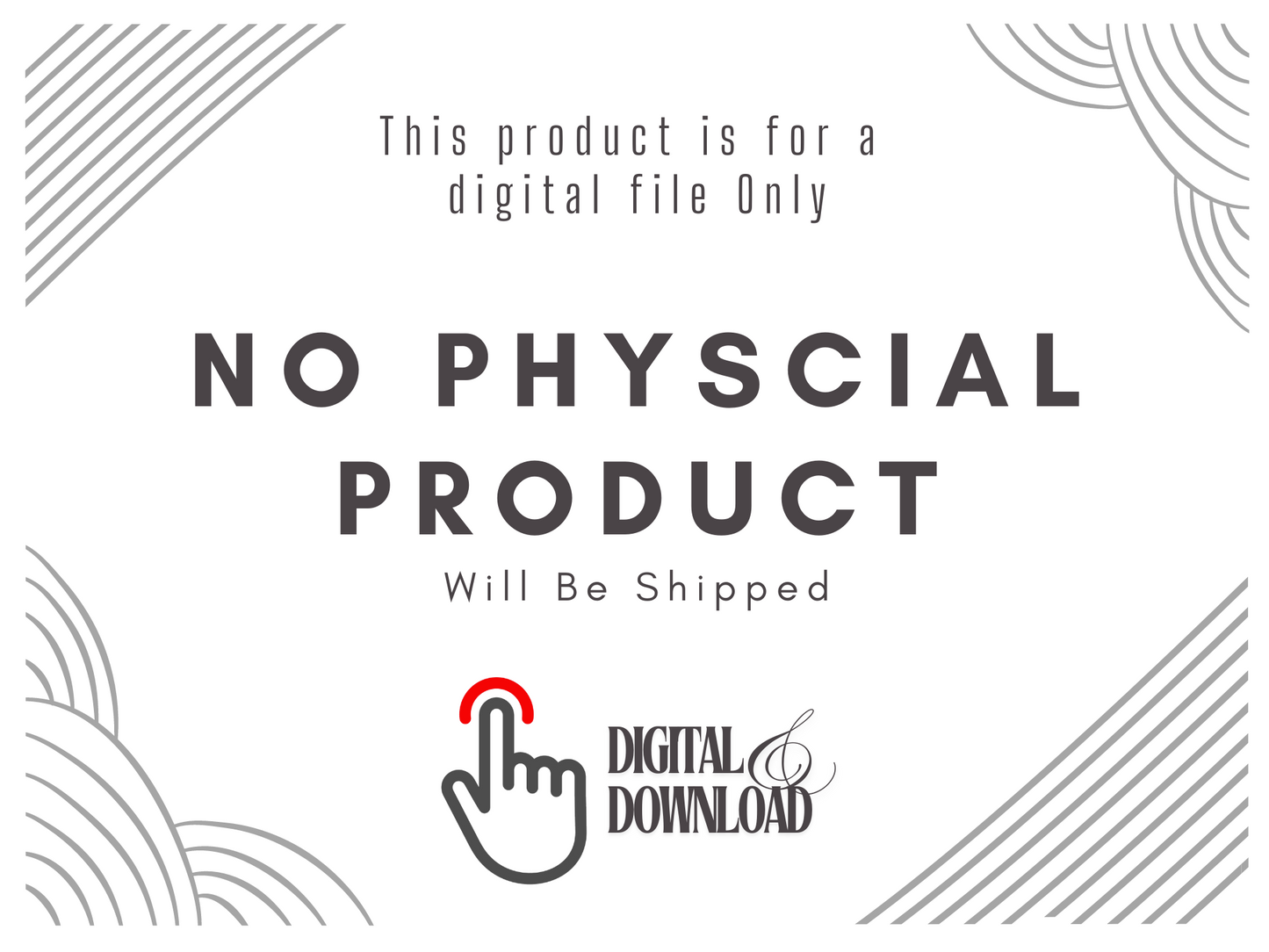 Digital Download Art Print, Modern Black and White Design, Home Decor Wall Art, No Physical Product