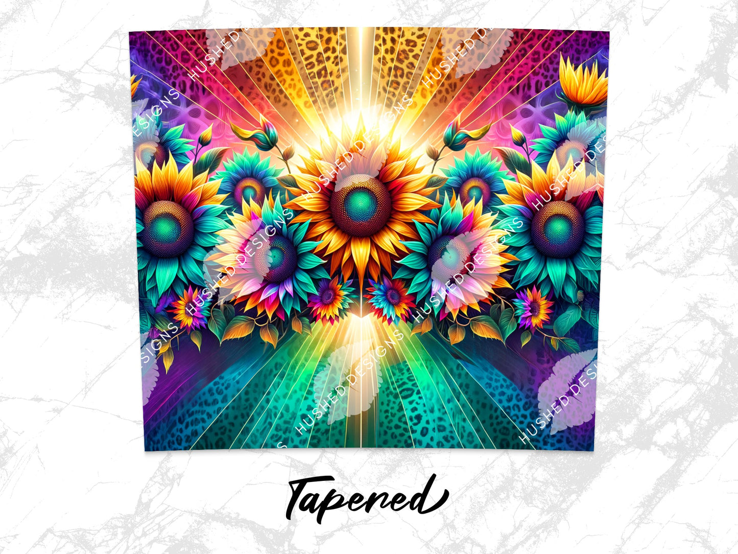 Colorful Sunflower Canvas Print, Vibrant Floral Wall Art, Home Decor, Abstract Flower Painting, Modern Artwork, Gallery Quality