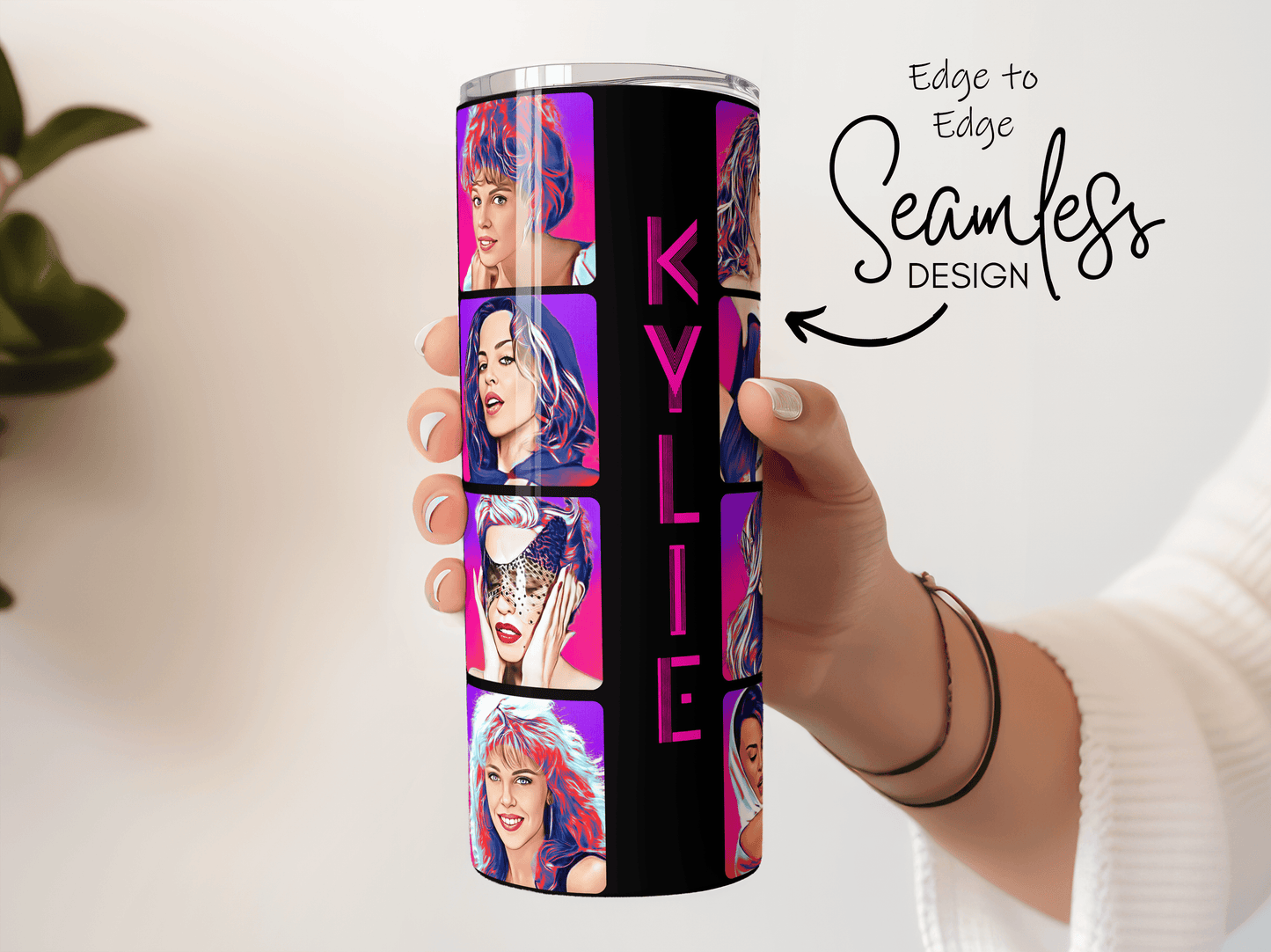 Kylie Minogue Pop Art Collage - Hushed Designs