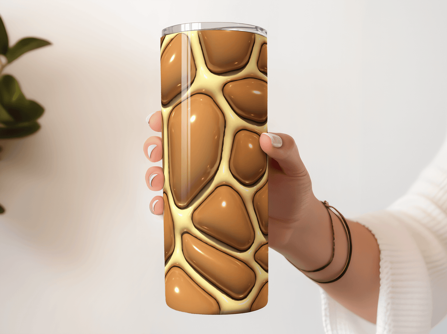 Giraffe Skin 3D Puff - Hushed Designs
