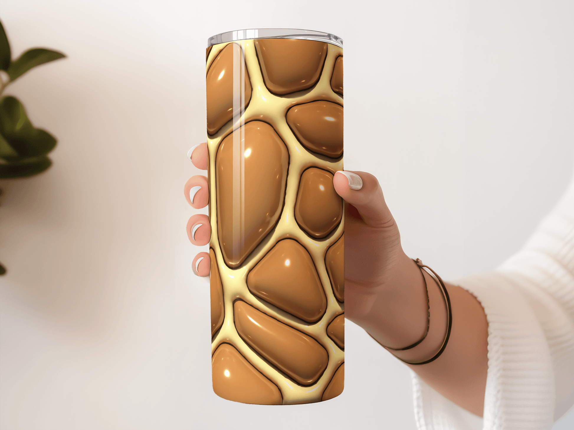 Giraffe Skin 3D Puff - Hushed Designs