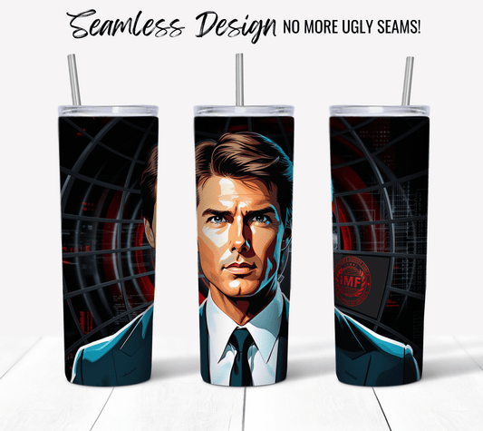 Ethan Hunt IMF Pop Art - Hushed Designs