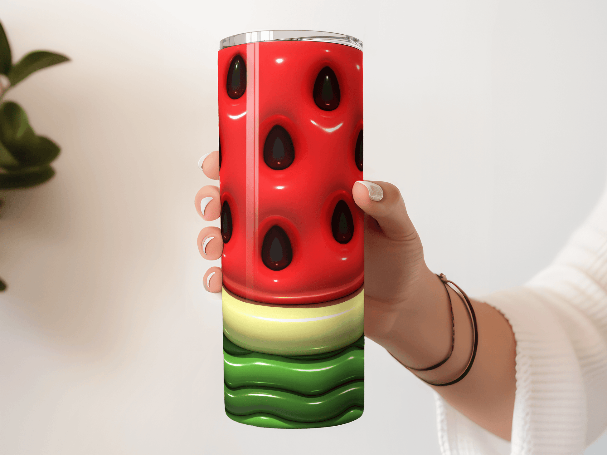 Watermelon 3D Puff - Hushed Designs