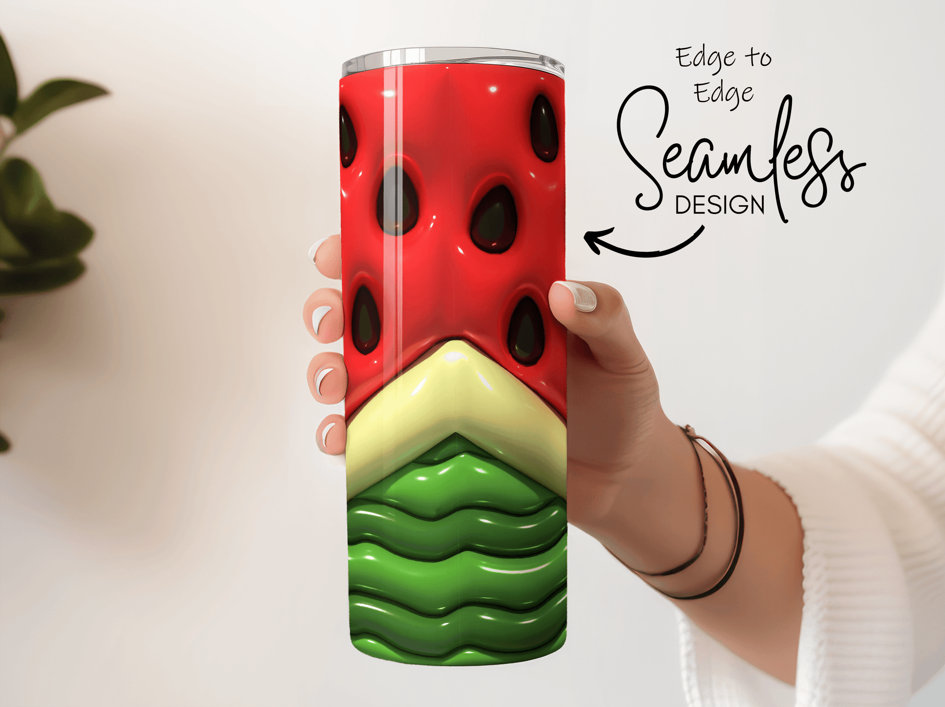 Watermelon 3D Puff - Hushed Designs