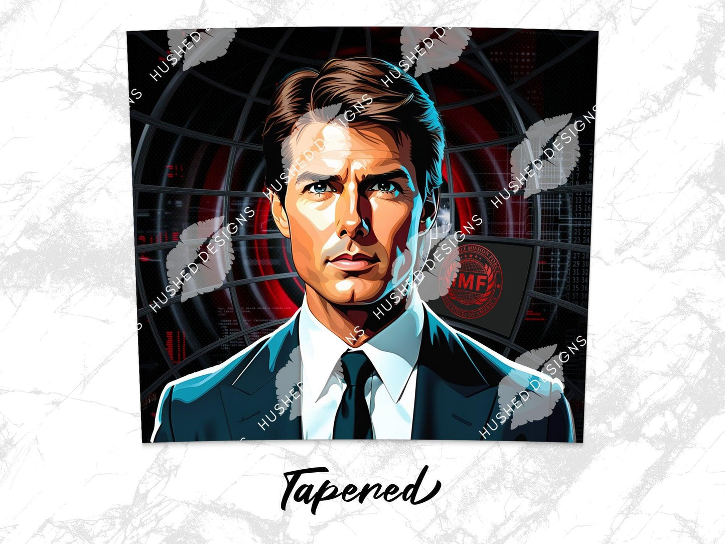 Ethan Hunt IMF Pop Art - Hushed Designs