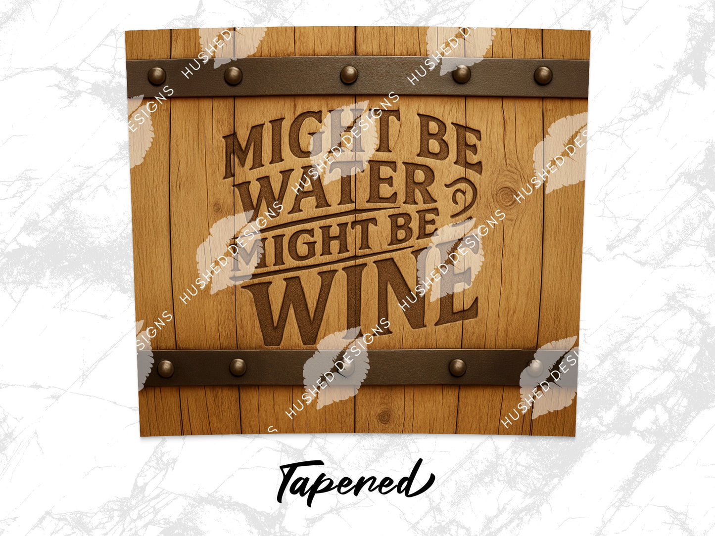 Rustic Wooden Sign Wall Decor Might Be Water Might Be Wine Funny Gift Idea