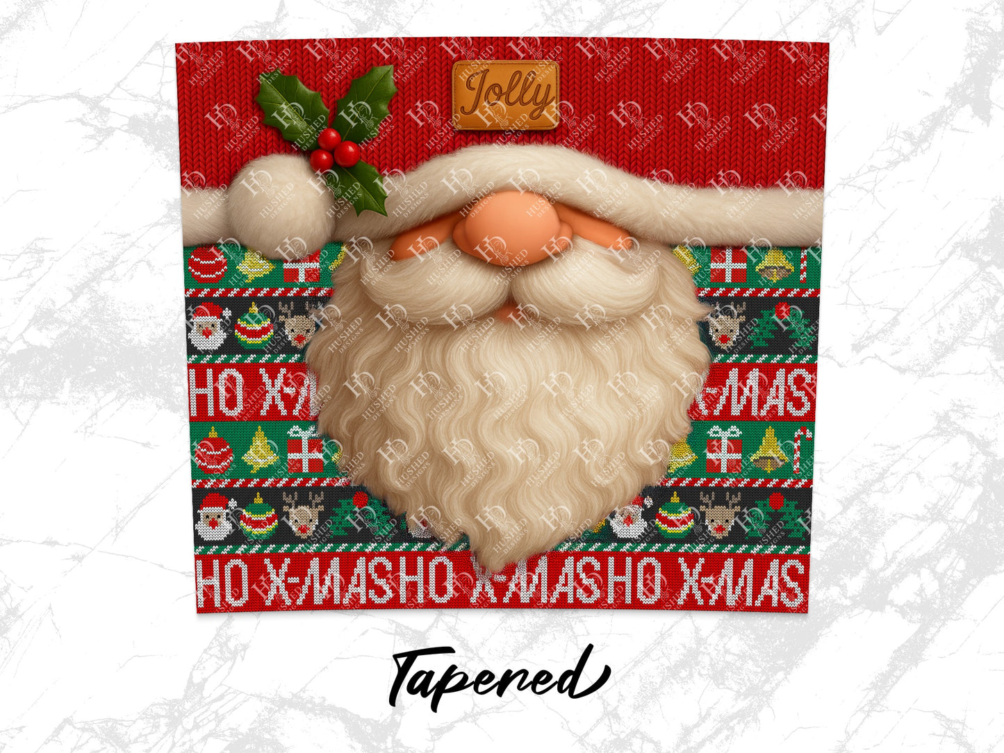 Christmas Santa Claus Wall Art, Festive Holiday Decor, Unique Textured Xmas Hanging