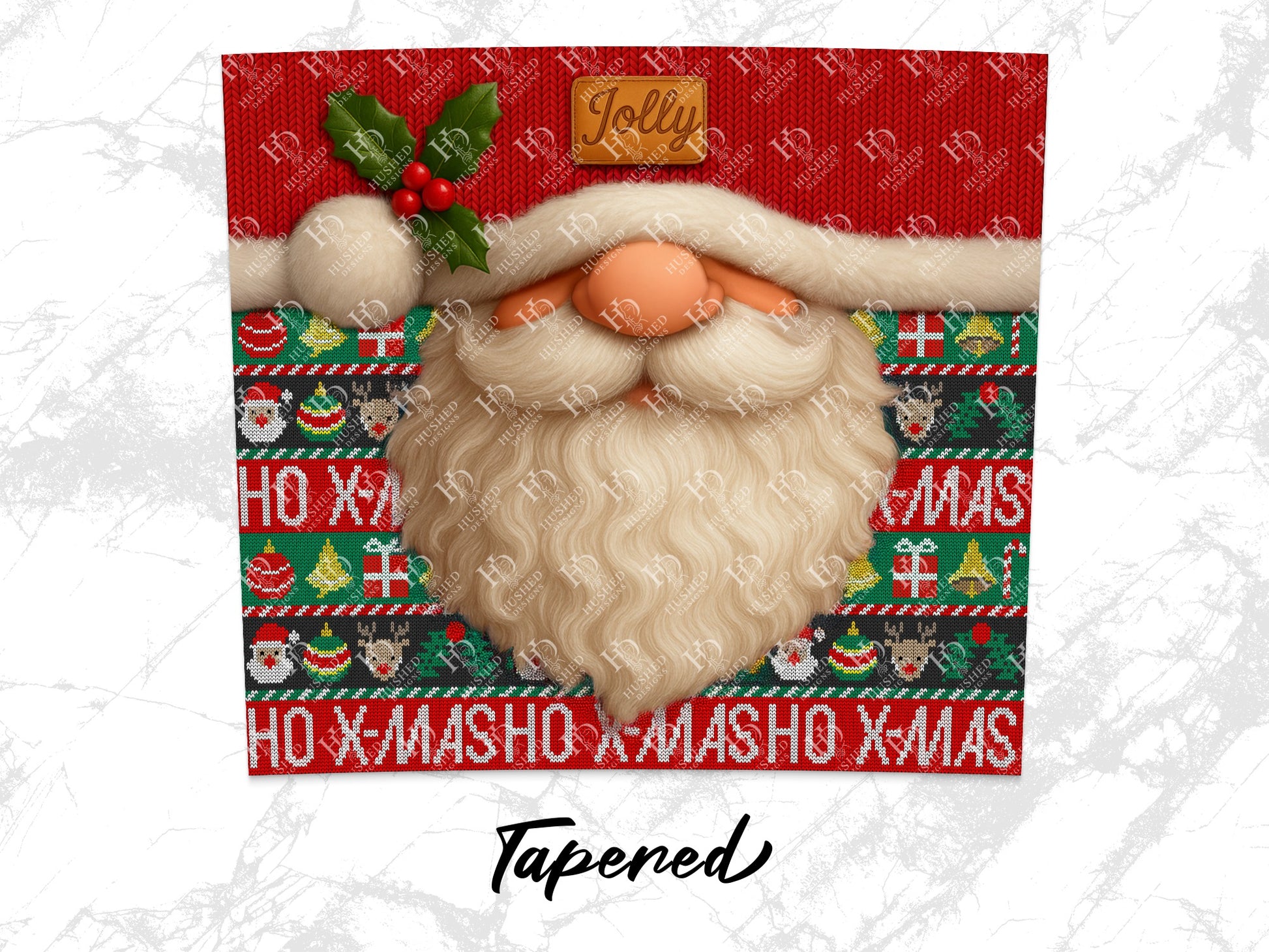 Christmas Santa Claus Wall Art, Festive Holiday Decor, Unique Textured Xmas Hanging