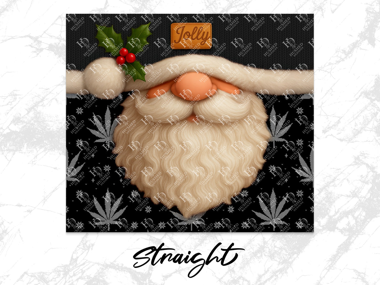 Jolly Santa Claus Wall Art, Christmas Holiday Decoration, Festive Home Decor, Unique Santa Print, Seasonal Gift Idea