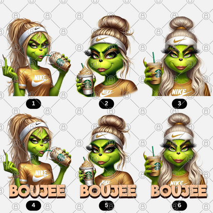 Boujee Girl 28 x Transparent PNG Files