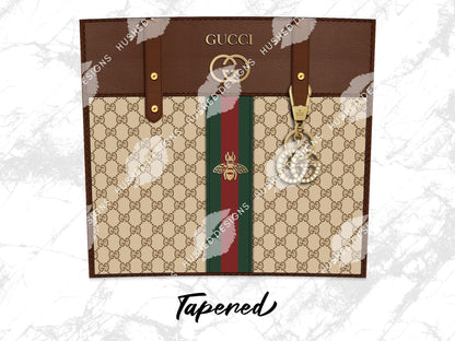 Gucci Brown Monogram Plain - Hushed Designs