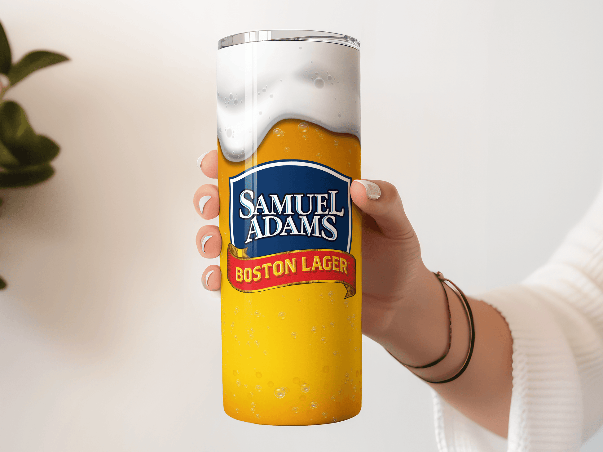 Samuel Adams Beer Glass - Hushed Designs