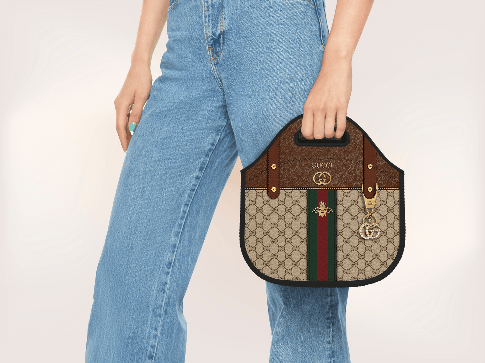 Gucci lunch tote hotsell