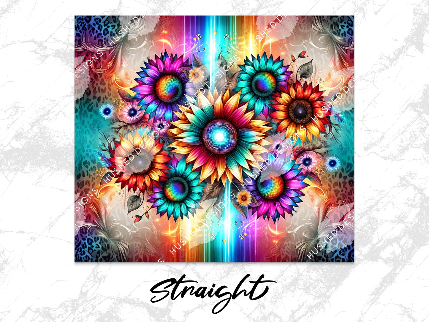 Colorful Abstract Floral Art Print, Vibrant Wall Decor, Modern Home Decoration, Digital Download Artwork