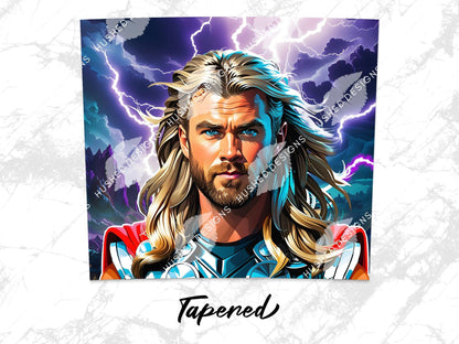 Thor God of Thunder Pop Art - Hushed Designs