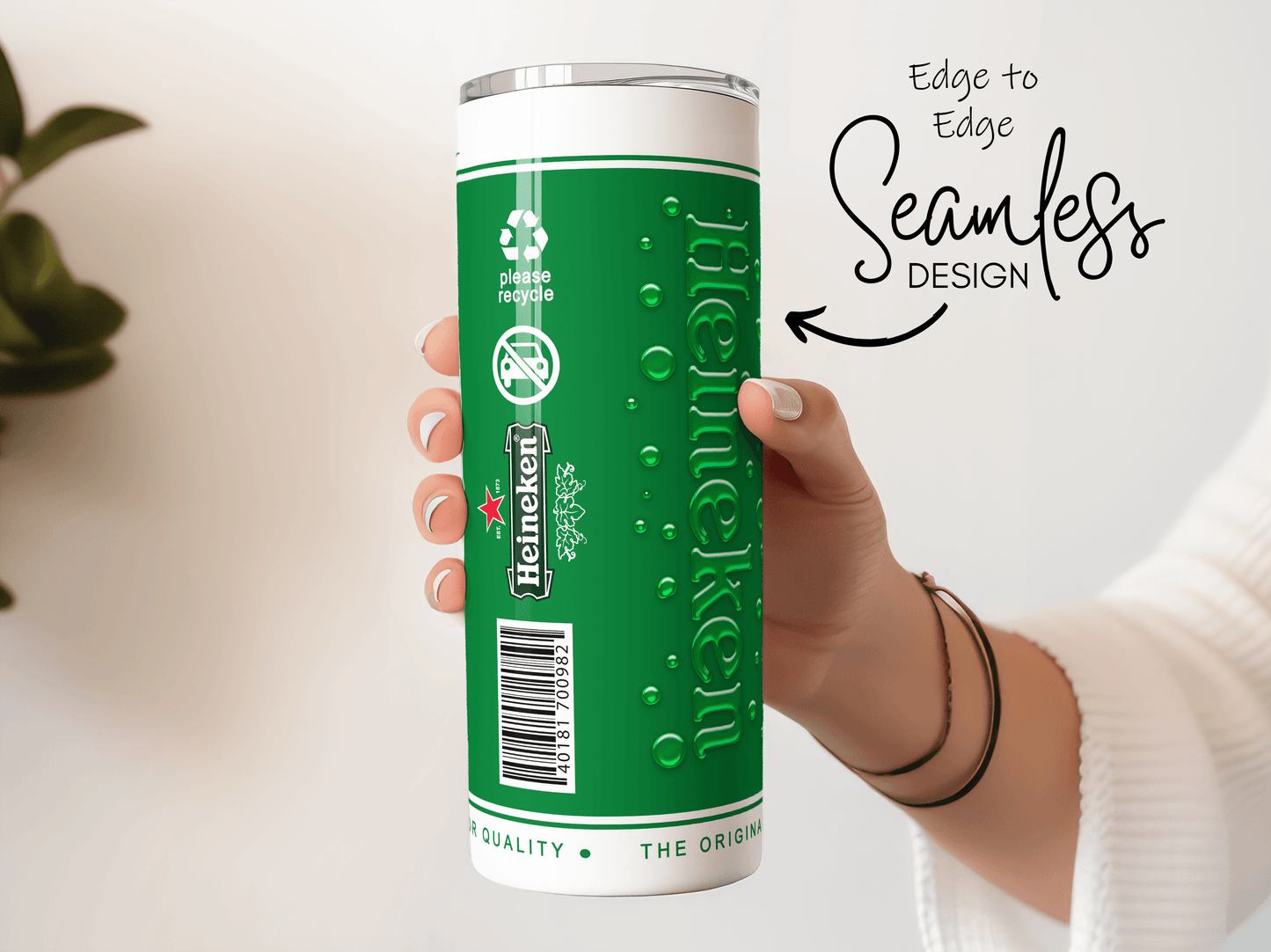 Heineken Beer Can - Hushed Designs