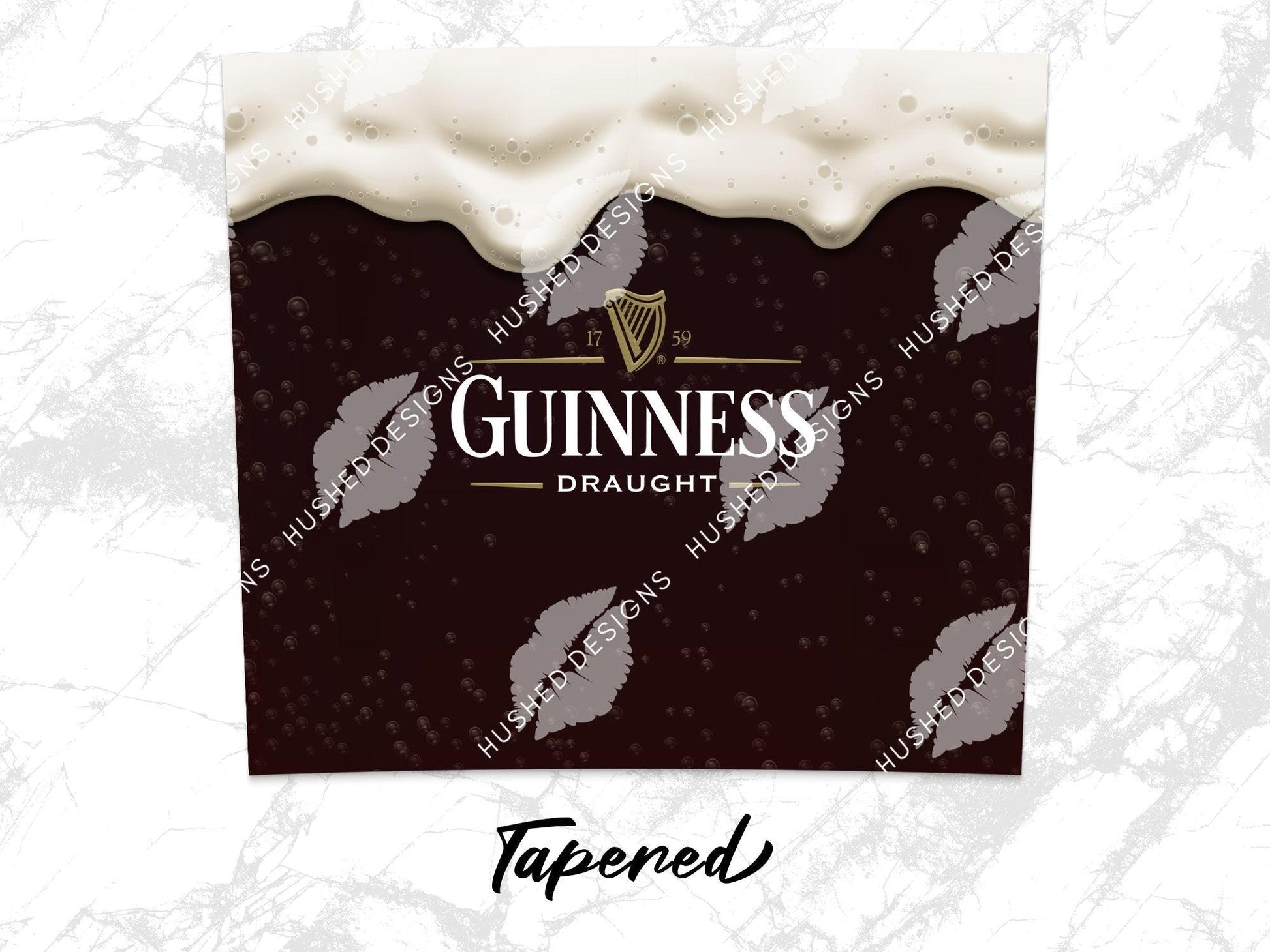 Guinness Beer Glass - Hushed Designs