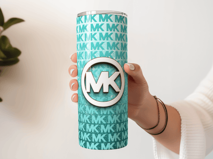 Michael Kors Turquoise Monogram - Hushed Designs