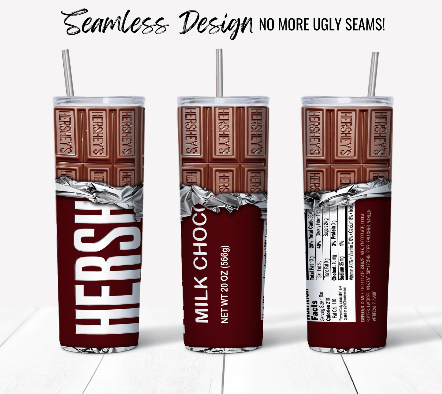 Hershey Chocolate Bar - Hushed Designs