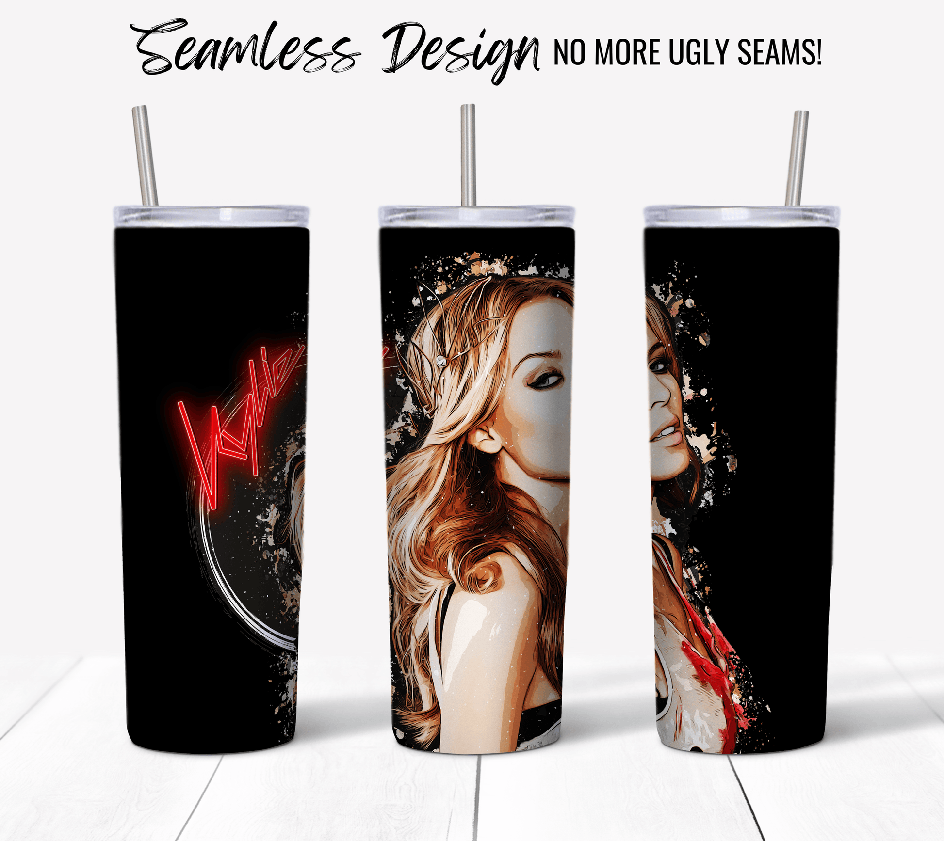 Kylie Minogue Pop Art - Hushed Designs