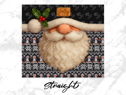 Cute Santa Claus Pattern Fabric, Christmas Sewing Material, Quilting Cotton Print, Holiday DIY Crafts, Festive Textile Design for Decor