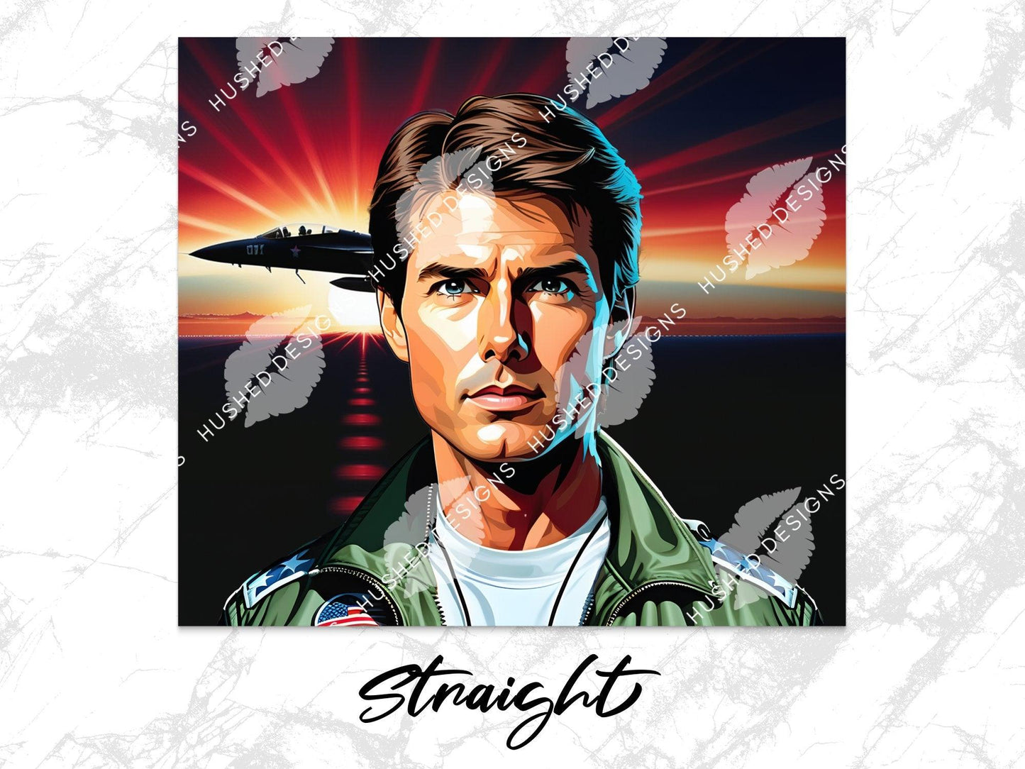 Maverick Top Gun Pop Art - Hushed Designs