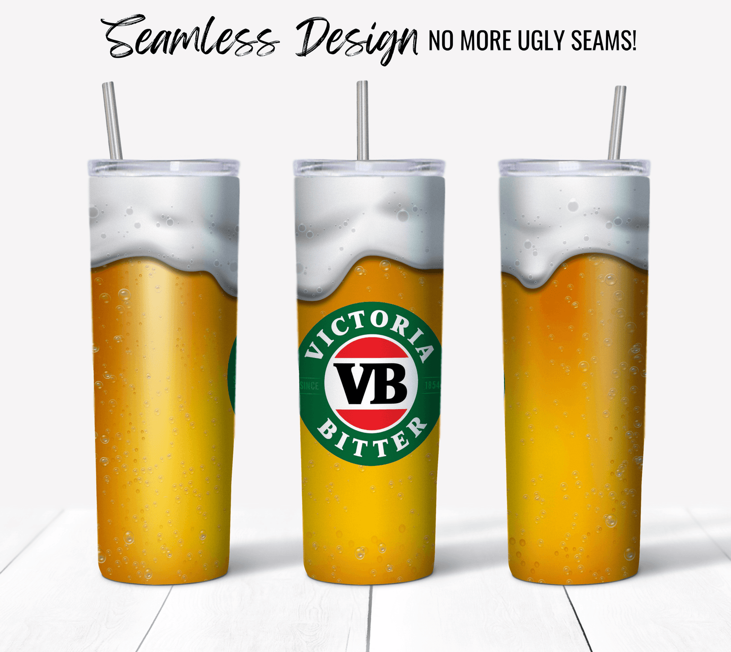 VB Beer Glass - Hushed Designs