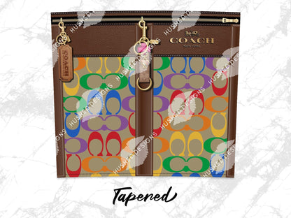 NY Coach Rainbow Pride Monogram Plain - Hushed Designs