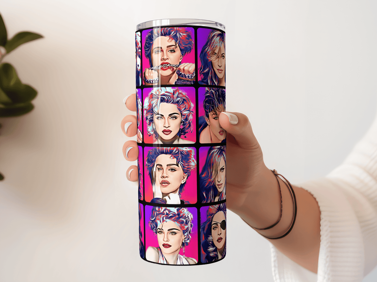 Madonna Pop Art Collage - Hushed Designs