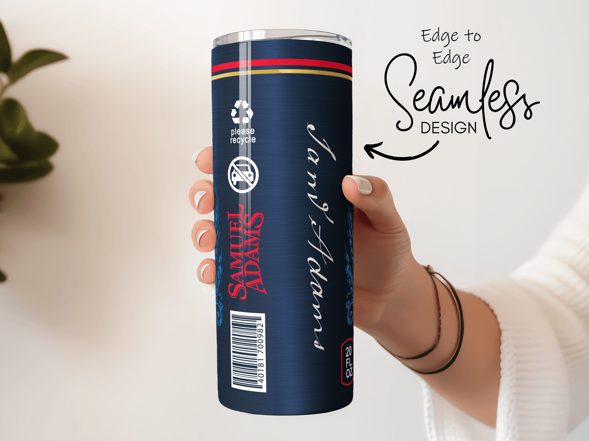 Samuel Adams Beer Can - Hushed Designs