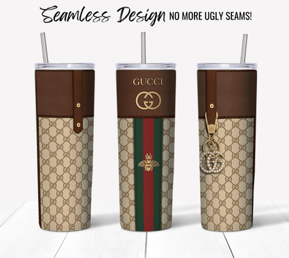 Gucci Brown Monogram Plain - Hushed Designs