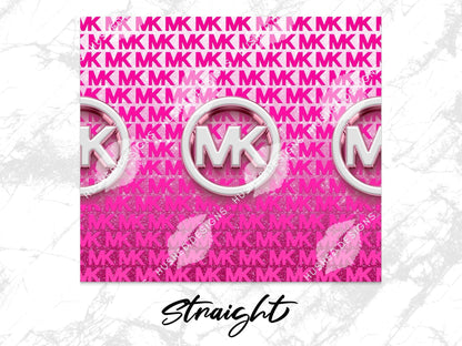 Michael Kors Pink Monogram - Hushed Designs