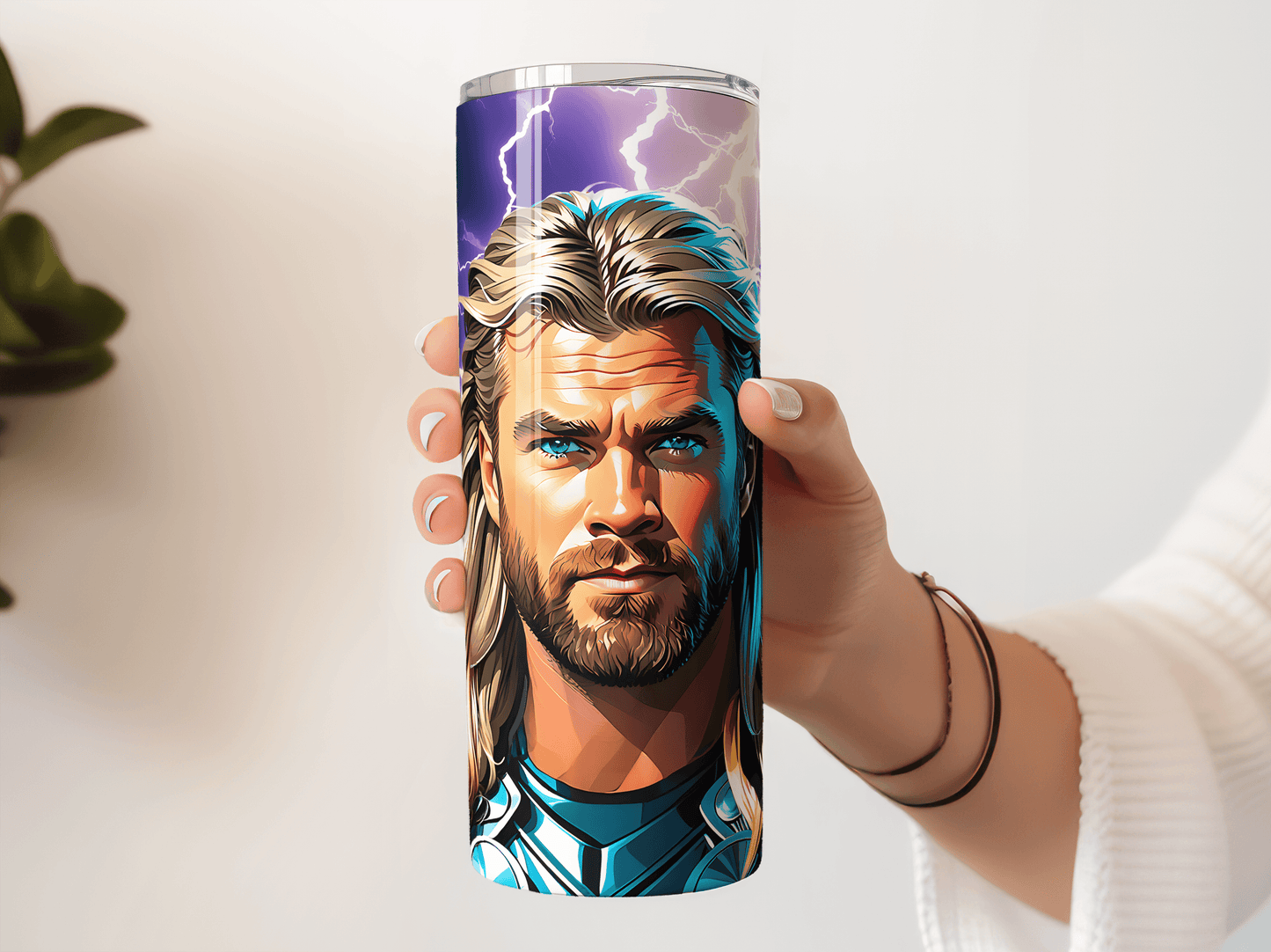 Thor God of Thunder Pop Art - Hushed Designs