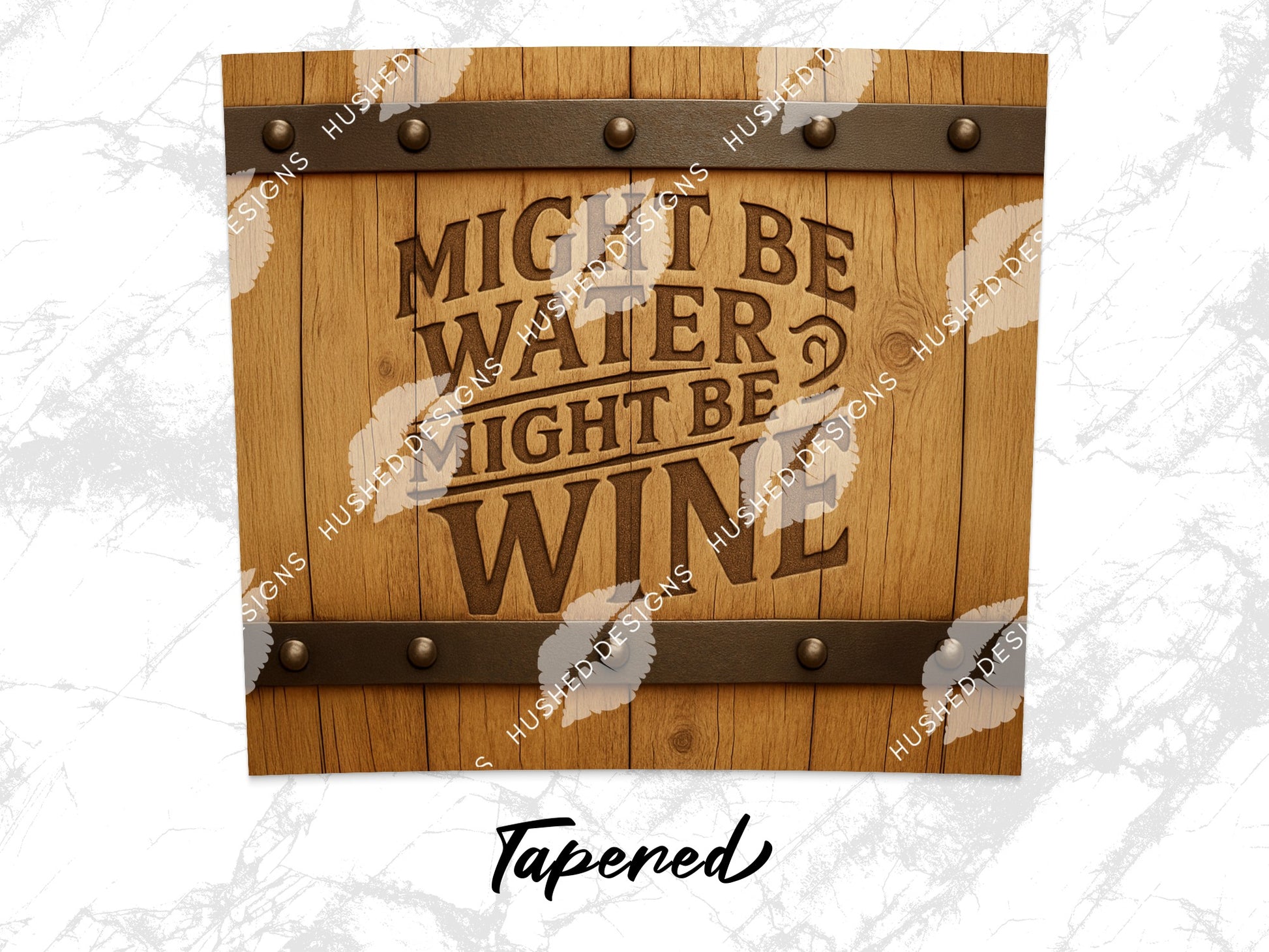 Rustic Wooden Sign Wall Decor Might Be Water Might Be Wine Funny Gift Idea