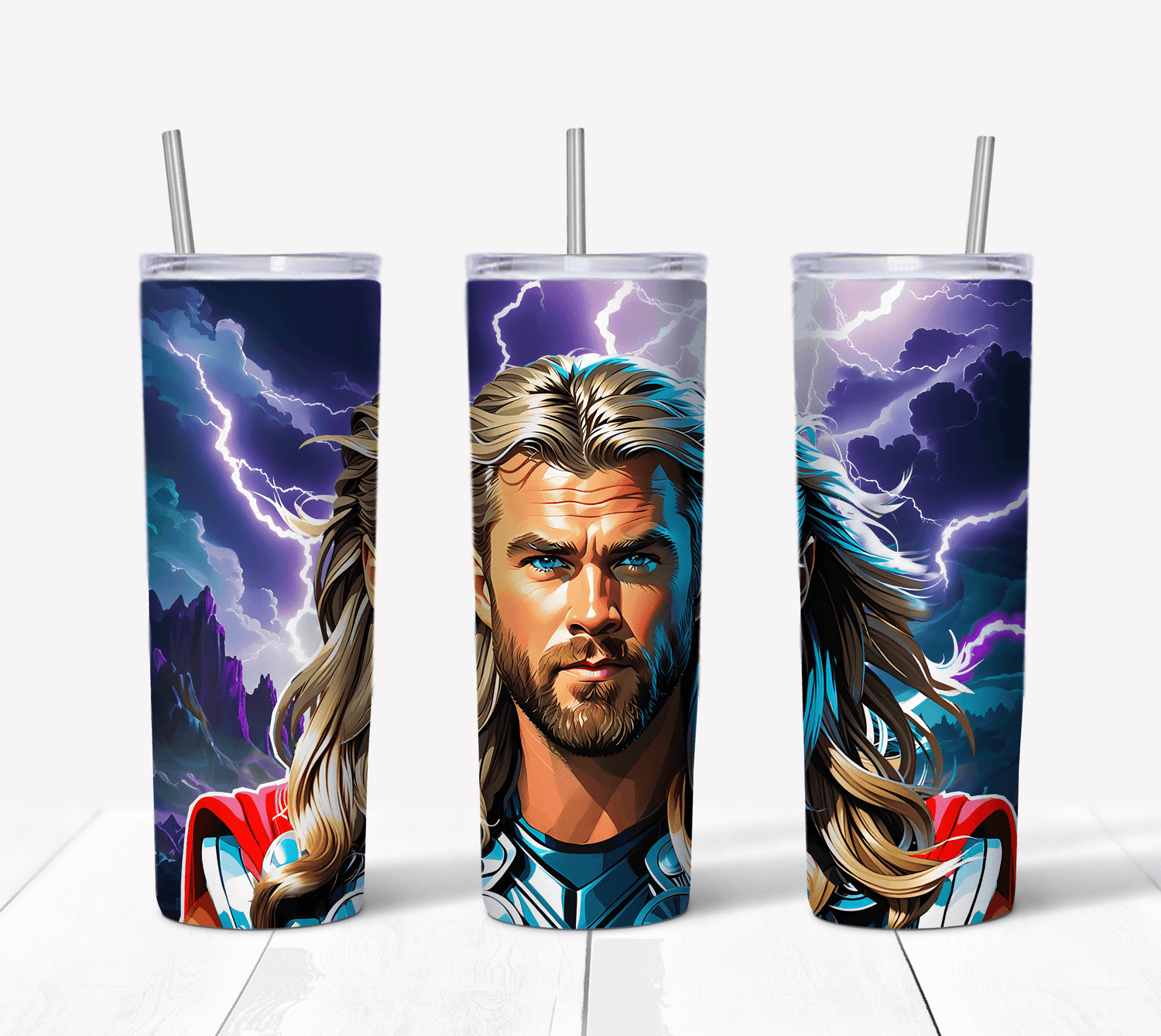 Thor God of Thunder Pop Art - Hushed Designs