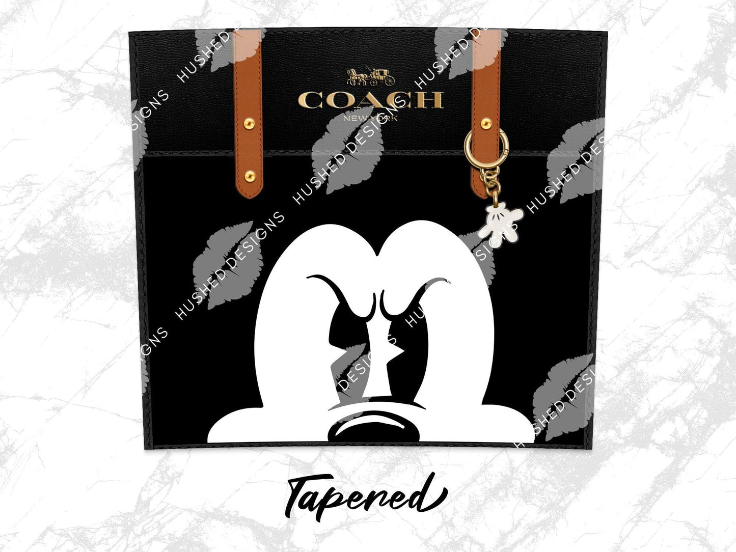 NY Coach Mickey Mouse Angry Face Plain - Hushed Designs