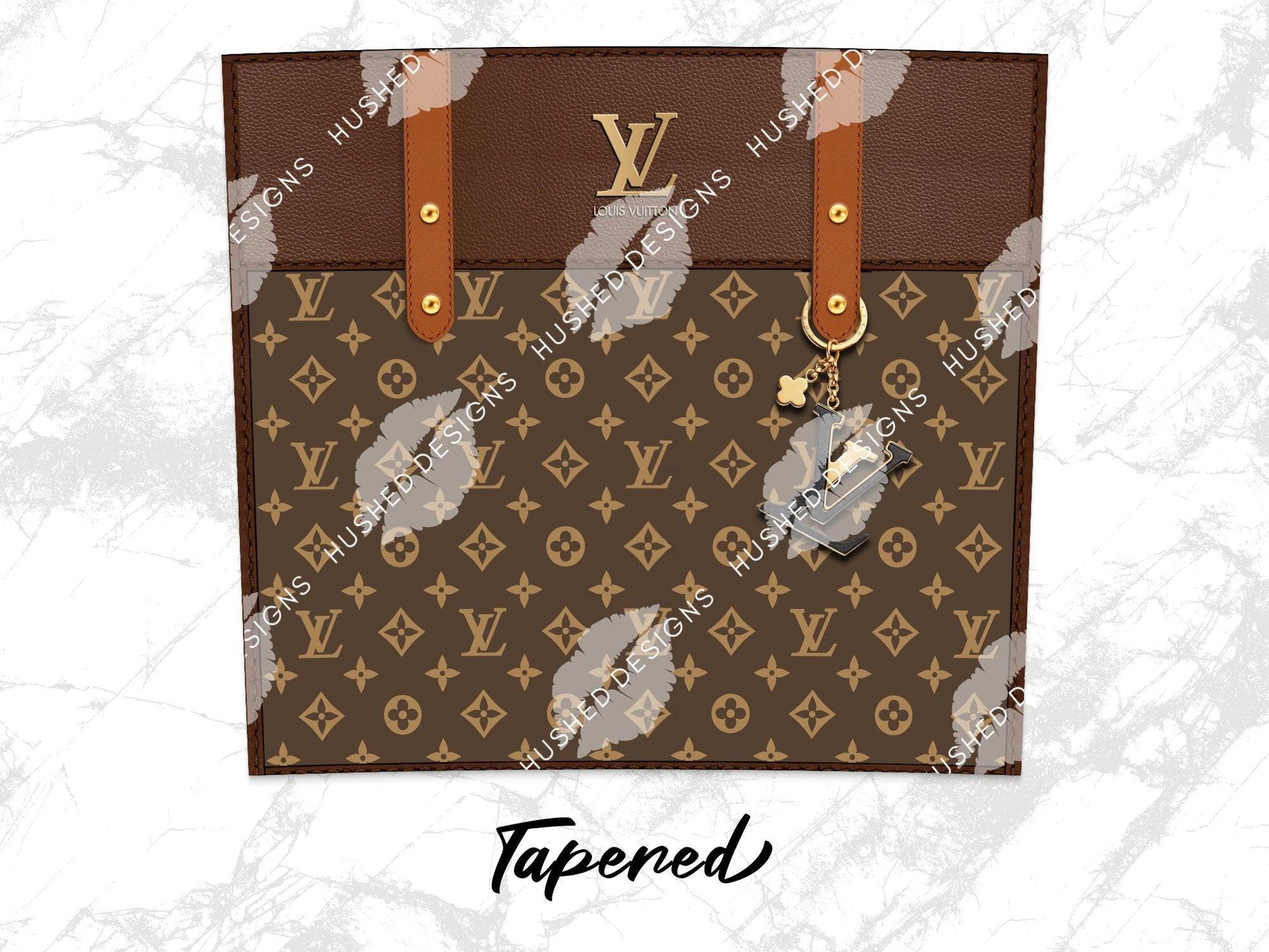 LV Brown Monogram Plain - Hushed Designs