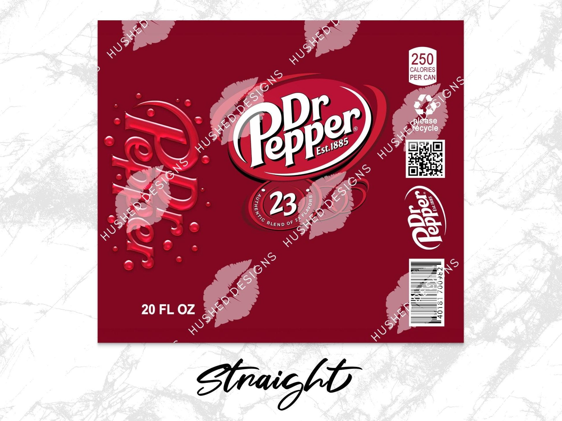 Dr Pepper Soda - Hushed Designs