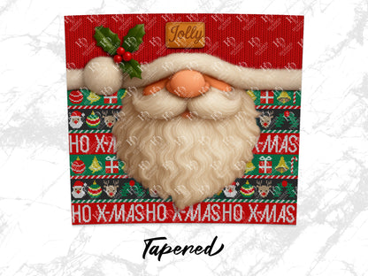 Christmas Santa Claus Wall Art, Festive Holiday Decor, Unique Textured Xmas Hanging