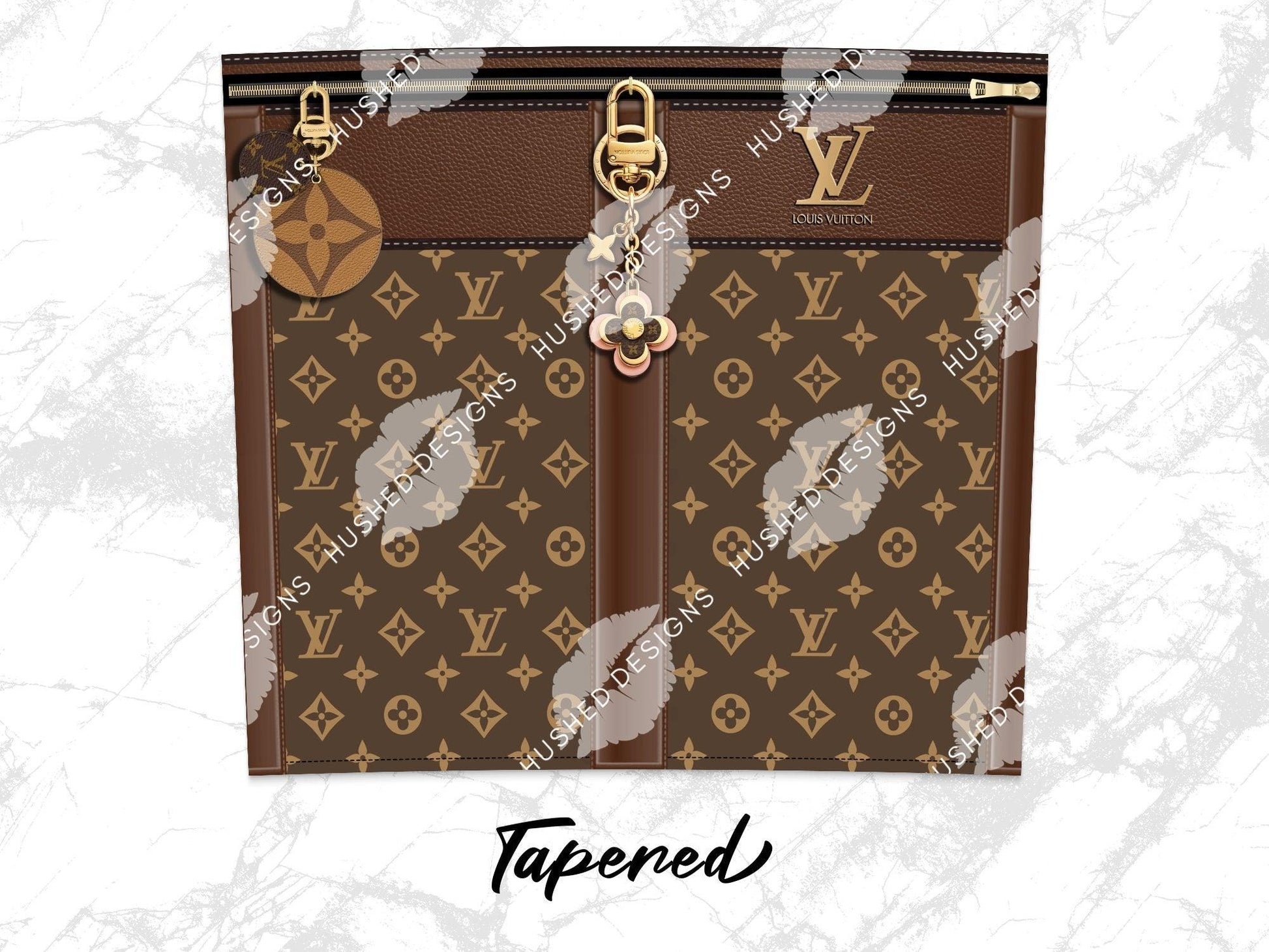 LV Brown Monogram Plain - Hushed Designs