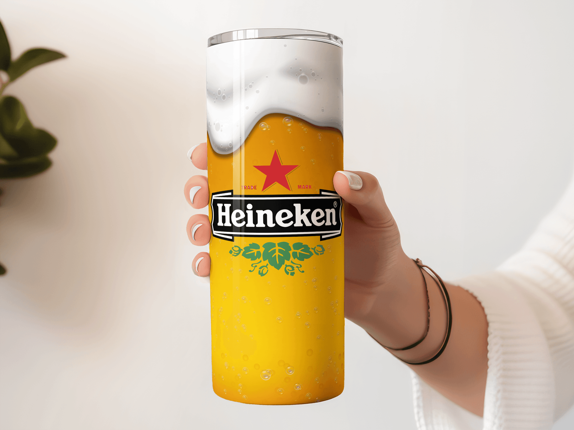 Heineken Beer Glass - Hushed Designs