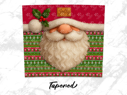 Santa Claus Wall Art, Jolly Christmas Decor, Festive Holiday Print, Colorful Santa Illustration, Unique Seasonal Gift