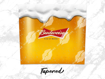 Budweiser Beer Glass - Hushed Designs