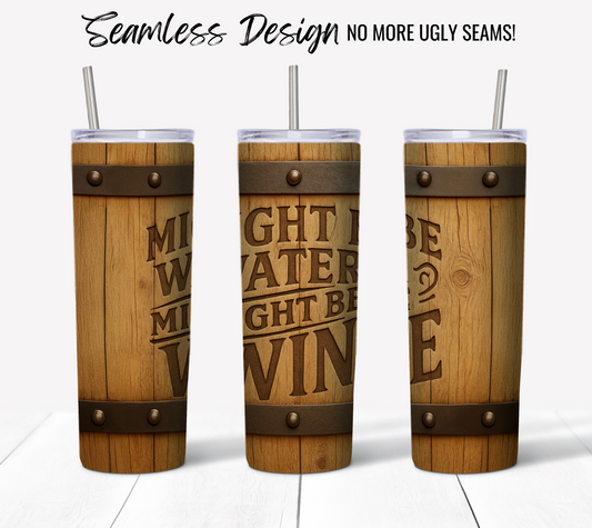 Personalized Wood Grain Tumbler, Insulated Stainless Steel Travel Mug, Custom Engraved Drinkware, Unique Gift Idea