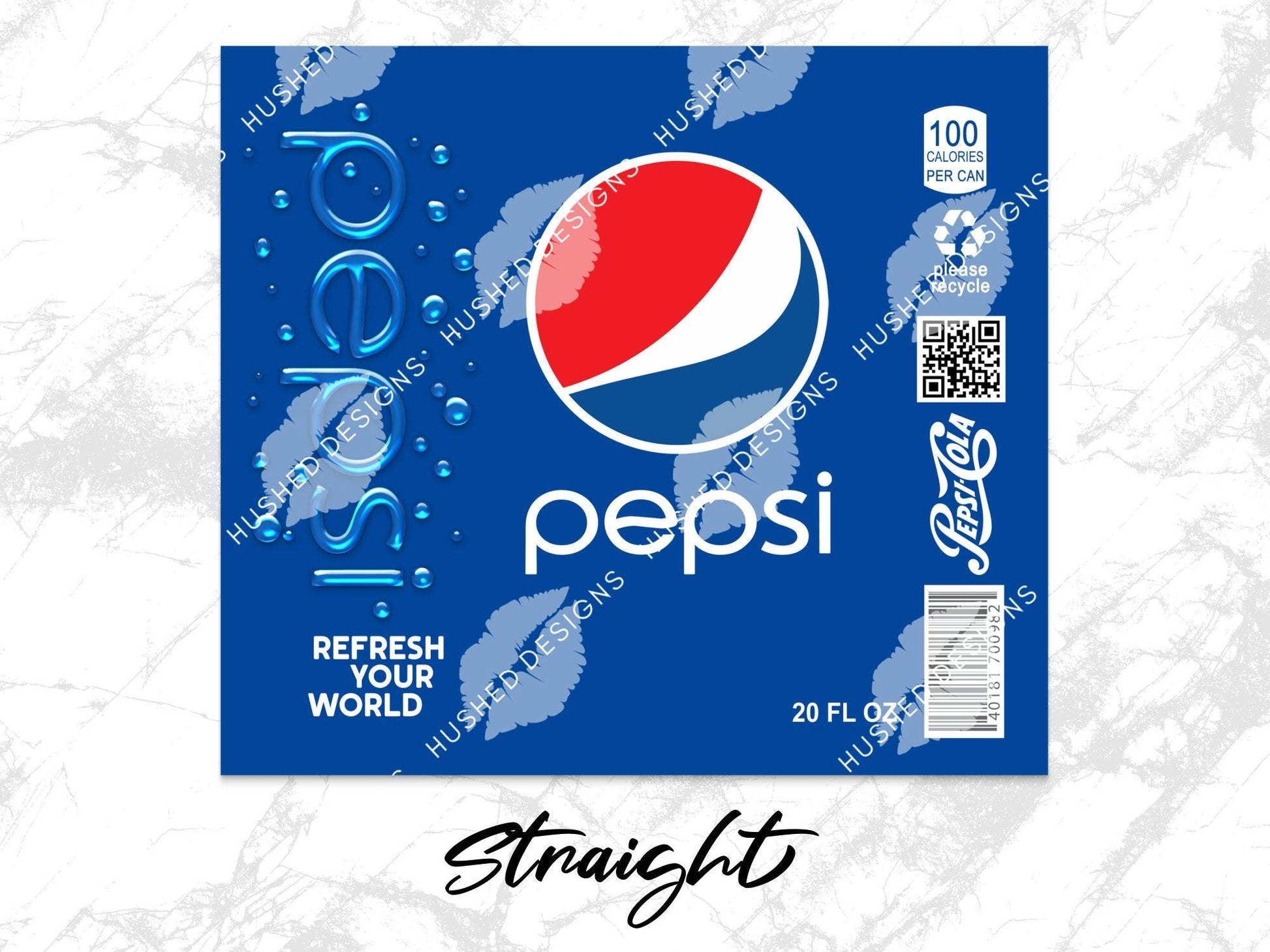 Pepsi Soda - Hushed Designs