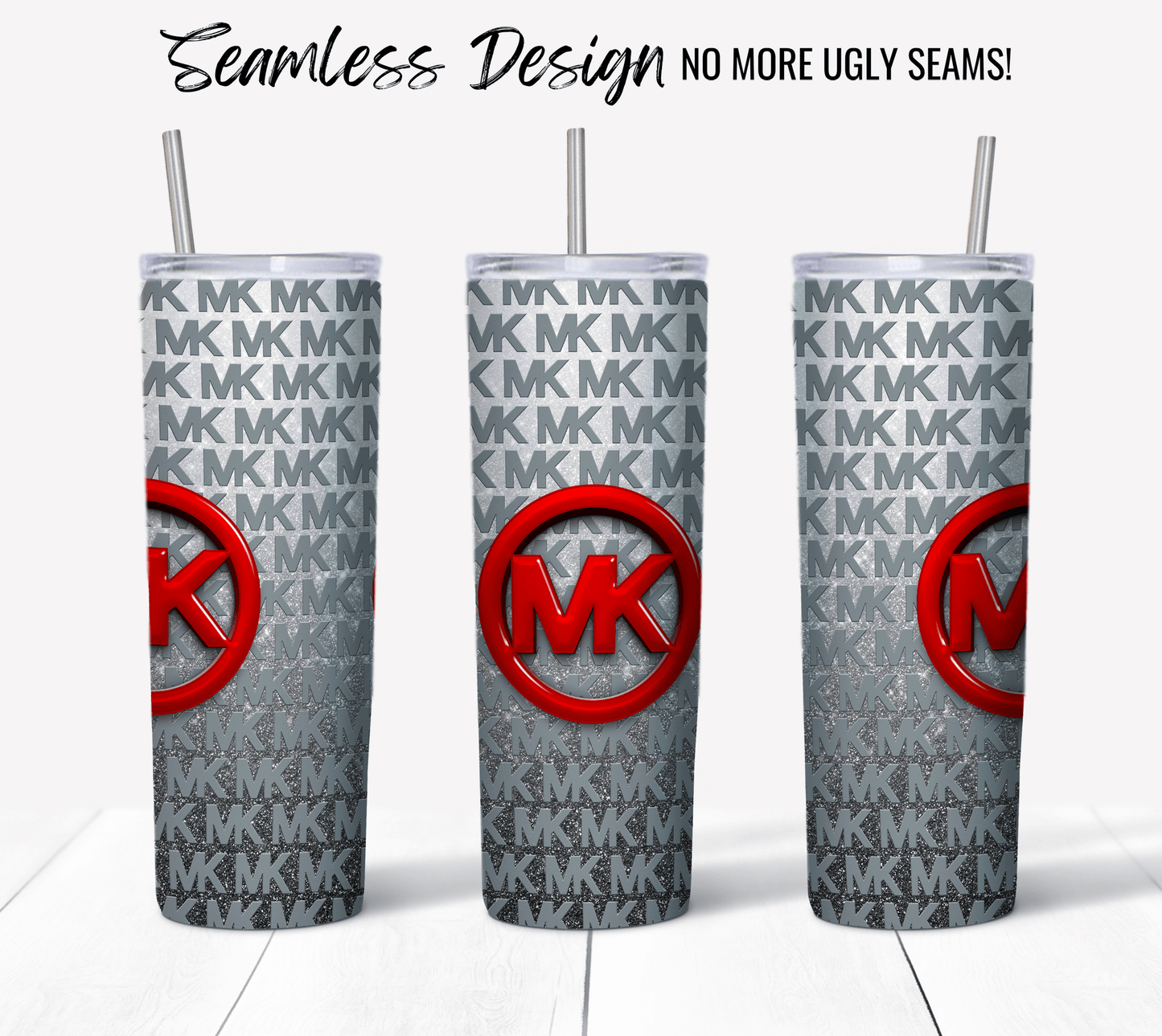 MK Tumbler Wrap Seamless Design