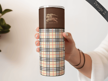 Burberry Plaid Lunch Tote and Tumbler Set - Hushed Designs