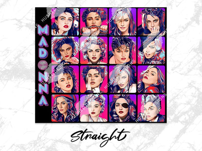 Madonna Pop Art Collage - Hushed Designs